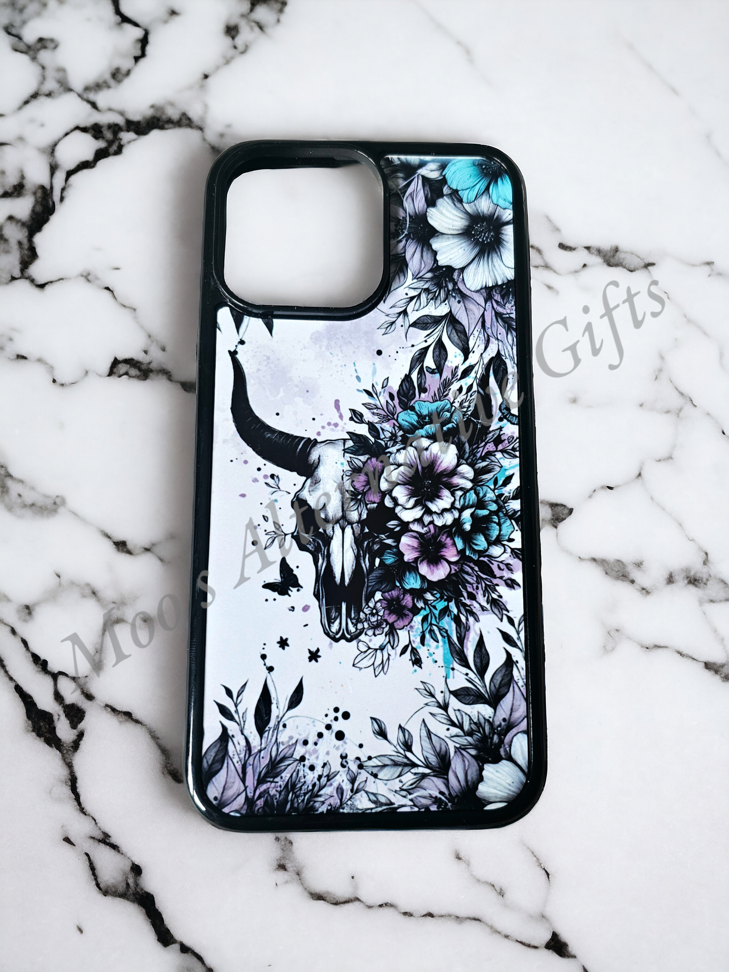 iPhone 14 Pro Max Deer & Flowers Phone Case