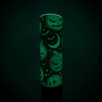 Pumpkin Vibes Glow In The Dark Tumbler