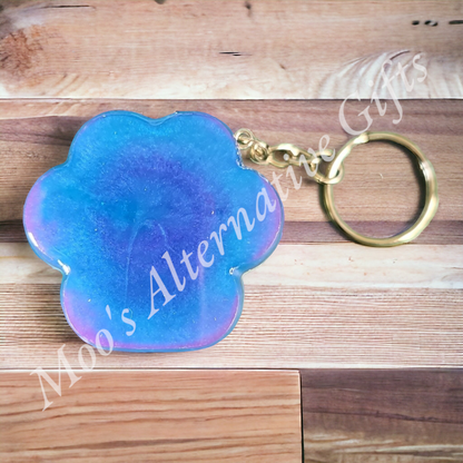 XL Paw Print Keyring