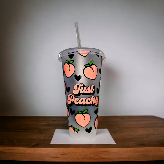 Peachy Vibes Cold Cup