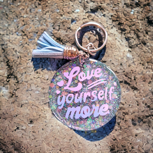 Love Yourself Keyring