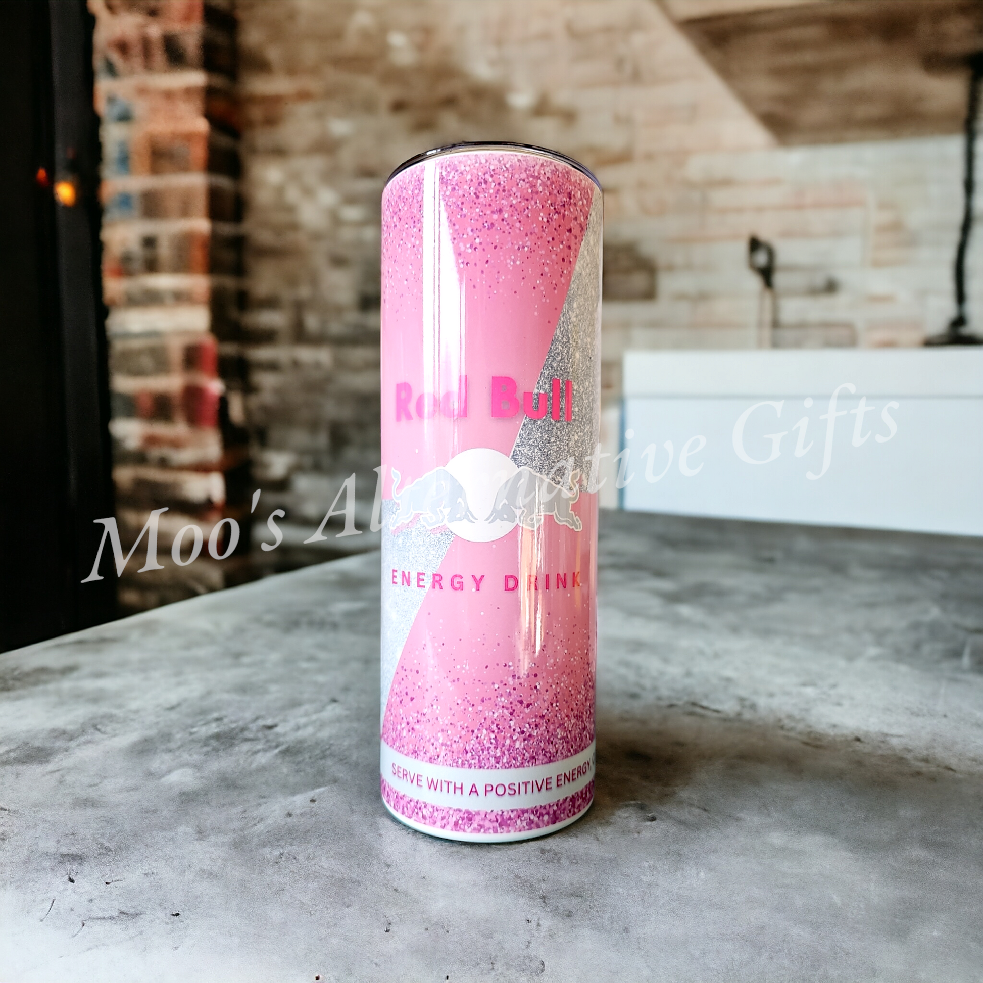 Pink Energy Drink Tumbler 