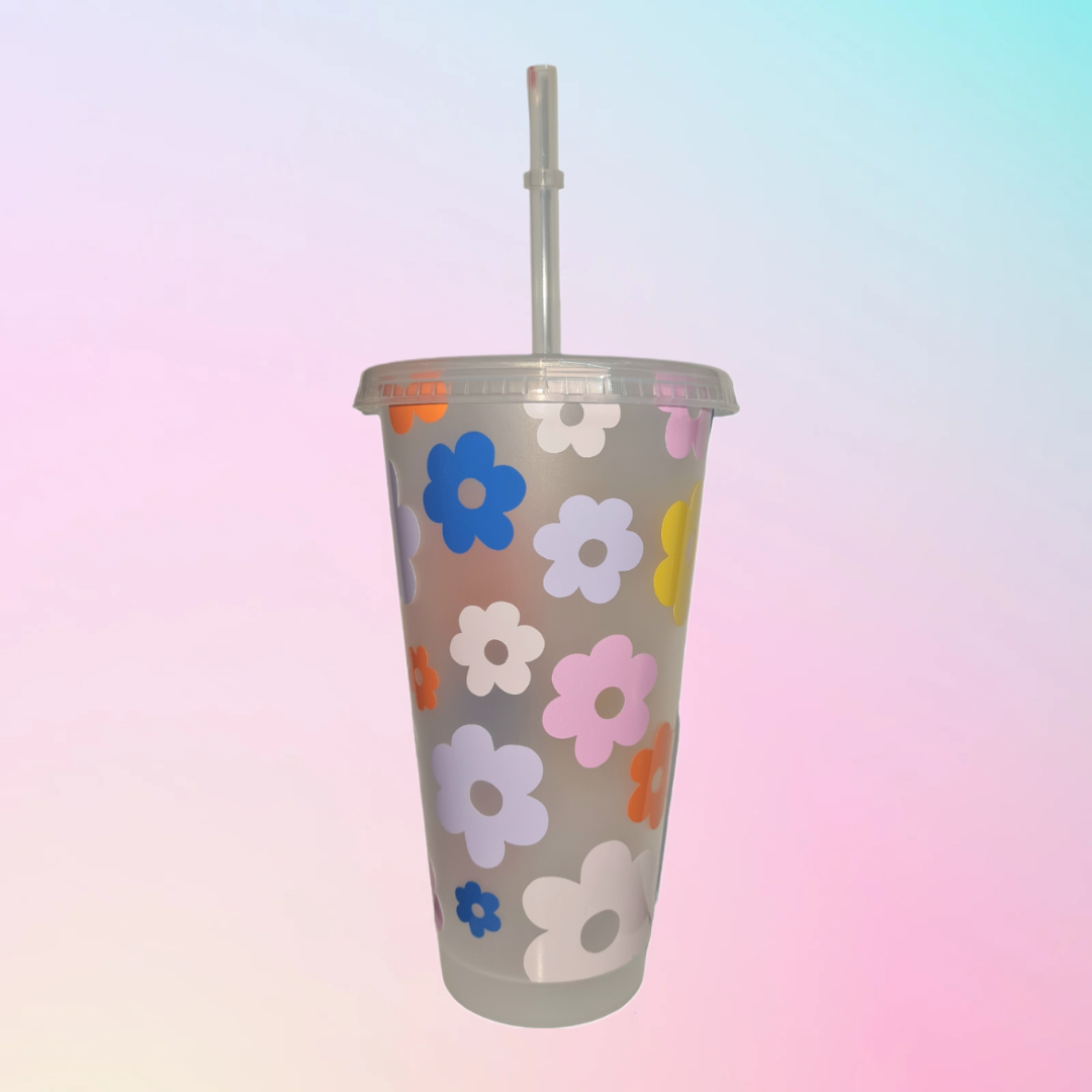 Floral Cold Cup