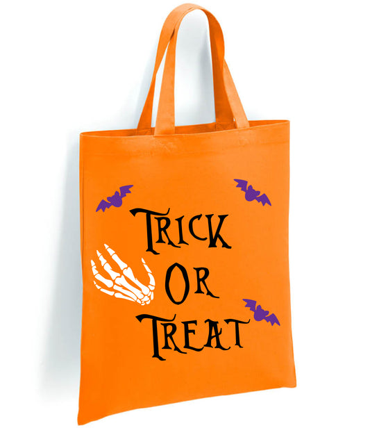 Orange Halloween Tote Bag