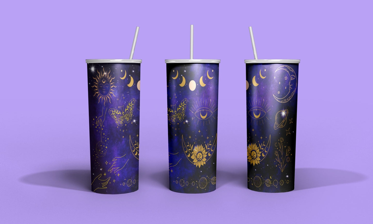 Celestial 20oz Tumbler - Missy Moo Vinyls