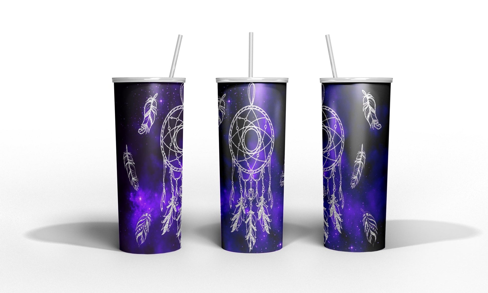 Dreamcatcher 20oz Skinny Tumbler - Missy Moo Vinyls