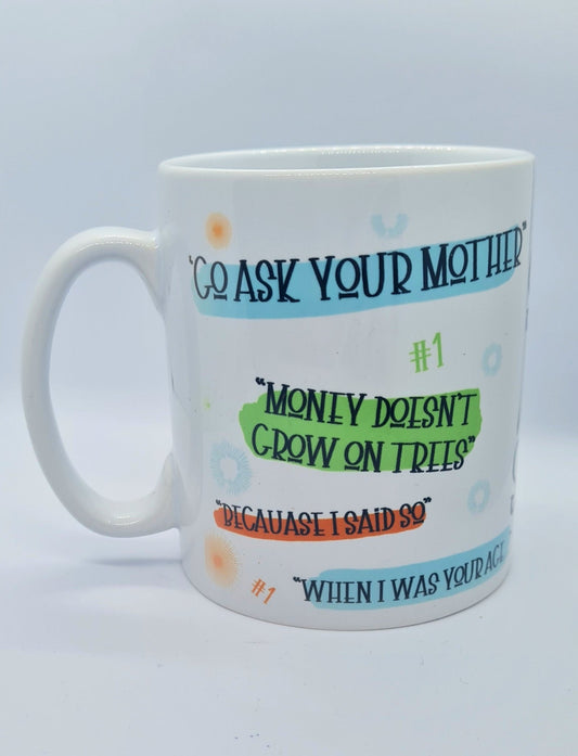 "SHIT DAD SAYS" 11oz mug - Missy Moo Vinyls